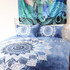 Vintage Blue Mandala Bedding Set