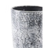 Marbled Sm Vase Black & White