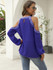 Round-Neck Strapless Printed Sexy Chiffon Shirt
