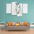 Horse Canvas Wall Art 4 Pieces Framed Wall Pictures