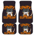 Candy Right Meow Halloween Car Floor Mats Front And Back