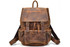 Handmade Vintage Crazy Horse Leather Backpack