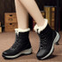 Women Non-slip Thick Fur Snow Boots