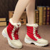 Women Non-slip Thick Fur Snow Boots
