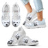 Maltese Dog Black Dots Print Running Shoes For Kids-Free Shipping