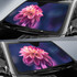 Pink Flower Auto Car Sun Shade Windshield