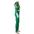 Mighty Morphin Power Rangers Costume Green Ranger Cosplay Jumpsuit Zentail Jumpsuit Zentai Bodysuit Boots Cosplay Adult