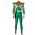 Mighty Morphin Power Rangers Costume Green Ranger Cosplay Jumpsuit Zentail Jumpsuit Zentai Bodysuit Boots Cosplay Adult