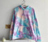 Tie Dye Printed Hip Hop Pullover Hoodies Streetwear Casual Sweatshirt