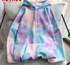 Tie Dye Printed Hip Hop Pullover Hoodies Streetwear Casual Sweatshirt