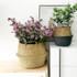 Basket Rattan Hanging Flower Pot Multiuse