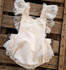 Newborn Baby Girls Clothes Floral Bodysuit Lace Ruffle Bebes Body Bodysuits Princess Girl Sunsuit Clothes 0-24M