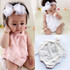Newborn Baby Girls Bodysuit Cute Bebes Body Clothes Jumpsuit Outfit Sunsuit Flower Clothes 0-18M