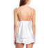 2pcs Set Sexy Women Satin Lace Sleepwear Babydoll Lingerie Nightdress Pajamas
