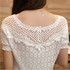 6XL ZANZEA Plus Size Women White Lace Blouse 2018 Summer Short Sleeve Shirt Floral Blouses Hollow Out Casual Top Blusa Femininas