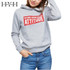 HYH HAOYIHUI Women Hoodies Autumn Gray Letter Printed Top Casual Streetwear Crew Neck Long Sleeve Hoodies Warm Sweatshirt