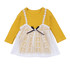 Cute Newborn Kids Baby Girls Clothing Dress Lace Princess Long Sleeve Cute Party Tulle Dresses Baby Girl 0-18M