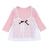 Cute Newborn Kids Baby Girls Clothing Dress Lace Princess Long Sleeve Cute Party Tulle Dresses Baby Girl 0-18M