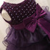 Cute Girl Infant Party Dress For 1 Year Baby Girl Birthday Frock Toddler Girl Christening Gown Baby Purple Dresses For Baptism