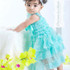Cute Baby Girl Clothing Pink Flower Girl Dresses Infant Wedding Party Dress Lace Chiffon Dress Toddler Birthday Patry Dress