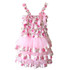 Cute Baby Girl Clothing Pink Flower Girl Dresses Infant Wedding Party Dress Lace Chiffon Dress Toddler Birthday Patry Dress