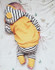 Newborn Toddler Kids Baby Boys Girls Outfits Clothes T-shirt Tops Hooded Striped + Pants Casual Clothing 2PCS Set Baby Boy Girl