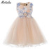 Girls Dress 3D Flower Children Wedding Party Ball Gown Butterfly Baby Girl Prom Dresses Princess Kids Birthday Frocks for Girl