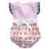 Newborn Baby Girl Bodysuit Clothes Cute Bebes Lace Flower Infant Kids Body Clothing Sunsuit 0-12M