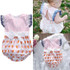 Newborn Baby Girl Bodysuit Clothes Cute Bebes Lace Flower Infant Kids Body Clothing Sunsuit 0-12M