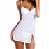 Rose Floral Printing Women Nightgowns Summer Nightdress Sheer Chemises Nightshirt Lace Sleepwear Sexy Nightwear Lace Nightie