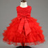 New Baby Girl Dress 2017 Summer Party dress Sleeveless Bow Girls Tutu Dress Princess Chiffon Toddler Lace Flower Clothes Vestido