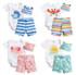 Baby Rompers Summer Baby Girl Clothing Set Cotton Short Sleeve Baby Boy Clothes Newborn Baby Rompers Roupas Bebe Kid Jumpsuit