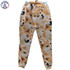 Mr.1991INC Newest 3d pant women/men emoji harajuku long casual trousers print yellow dogs sweatpant Harem pant P49
