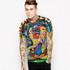 Mr.1991INC Graffiti Sorcerer T shirts Men/Women's Tees Summer Tops Short Sleeve 3d Tshirts Fashion Hip Hop T-shirt