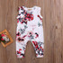 Baby Girls Romper Sleeveless Cute Flower Outfits Sunsuit Clothing Kid Newborn Summer Girls Clothes Toddler Baby Girl