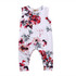 Baby Girls Romper Sleeveless Cute Flower Outfits Sunsuit Clothing Kid Newborn Summer Girls Clothes Toddler Baby Girl