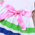 Baby Princess Dress 2016 Summer Cute Baby Striped Dress Little Girls Sleeveless Tutu Dress Party Wedding Vestidos Baby Clothes
