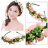 Beautiful Wedding Party Prom Flower Garland Bride Headband Hairband Hair Accessories Festival Decor