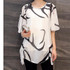 2018 New Fashion Blusa Blouse Women Shirt Summer Chiffon Shirt Plump Sister Loose Sleeve Women Tops