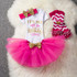 Baby Girl 1st Birthday Outfit Baby Clothing Brand Baby Clothes Dresses Toddler Girl Baptism Tutu Clothes One Year Bebes Roupas