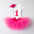 Baby Girl 1st Birthday Outfit Baby Clothing Brand Baby Clothes Dresses Toddler Girl Baptism Tutu Clothes One Year Bebes Roupas