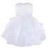 Baby Elegant Infant Girls Flower Dresses Long Wedding Bridesmaid Toddler Dress Pageant Bridal Formal Party Dress Baby Tutu Dress