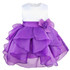 Baby Elegant Infant Girls Flower Dresses Long Wedding Bridesmaid Toddler Dress Pageant Bridal Formal Party Dress Baby Tutu Dress