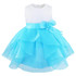 Baby Elegant Infant Girls Flower Dresses Long Wedding Bridesmaid Toddler Dress Pageant Bridal Formal Party Dress Baby Tutu Dress