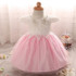 Baby Dress For Girl Children's Costume For Kids Party Wear Lace Christening Gowns Baptism Clothes Girl First Birthday Outfits
