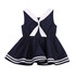 Pudcoco 2017 Baby Kids Girl Dress Summer New Sailor suit Baby Girl Princess Party Dress Toddler Girl Clothing