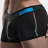 PUMP! Brand mens underwear boxers Mesh Pockets Men Boxer shorts Cotton Body Trunks Sexy mesh Gay Penis pouch Mesh Cup panties