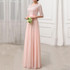 5XL Women Plus Size Dress Lace Chiffon Half Sleeve Maxi Long Gown Elegant Princess Evening Party Vestido Longo 2017 Robe Femme