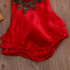 3D Flower Newborn Baby Girls Clothes Backless Bodysuits Babies Girl Floral Bodysuit Sunsuit 0-3T Clothing