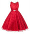 Girl Dress Kids Wedding Bridesmaid Children Girls Dresses Summer 2016 Evening Party Princess Costume Lace Teenage Girls Clothes